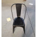Vintage Industrial Style Iron Chairs for Cafe Tea Coffee Shop Tables and Chairs Hot Pot Metal Backrest Chairs Casual Seats