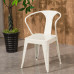 Vintage Industrial Style Iron Chairs for Cafe Tea Coffee Shop Tables and Chairs Hot Pot Metal Backrest Chairs Casual Seats