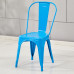 Vintage Industrial Style Iron Chairs for Cafe Tea Coffee Shop Tables and Chairs Hot Pot Metal Backrest Chairs Casual Seats