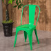 Vintage Industrial Style Iron Chairs for Cafe Tea Coffee Shop Tables and Chairs Hot Pot Metal Backrest Chairs Casual Seats