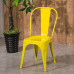 Vintage Industrial Style Iron Chairs for Cafe Tea Coffee Shop Tables and Chairs Hot Pot Metal Backrest Chairs Casual Seats