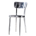 Modern Cafe Stainless Steel Backrest Dining Chair Outdoor Iron Art Metal Chair Small Home Simple Dining Table Chair Modern Cafe Stainless Steel Backrest Dining Chair Outdoor Iron Art Metal Chair Small Home Simple Dining Table Chair