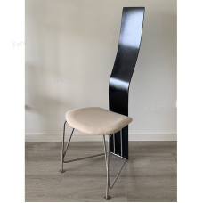 Metal Vintage High Back Dining Chair Designer Sample Room Single Chair Modern Personalized Art Dining Chair Book Chair Metal Vintage High Back Dining Chair Designer Sample Room Single Chair Modern Personalized Art Dining Chair Book Chair