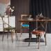 Vintage Dining Chairs Modern Iron Metal Backrest for Home BBQ Restaurant Hot Pot Cafe Tables and Chairs Vintage Dining Chairs Modern Iron Metal Backrest for Home BBQ Restaurant Hot Pot Cafe Tables and Chairs