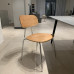 Iron Craft Italian Minimalist Dining Chair Nordic Chair Simple Luxury Milk Tea Shop Table Chair Coffee House Restaurant Chair Industrial Style