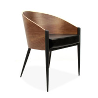 King Costes Coffee Chair,PU Or Real Leather Of Various Colors With Legs In Black Or Silver King Costes Coffee Chair,PU Or Real Leather Of Various Colors With Legs In Black Or Silver