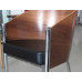King Costes Coffee Chair In Real Leather With Electroplating Legs King Costes Coffee Chair In Real Leather With Electroplating Legs