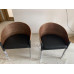 King Costes Coffee Chair In Real Leather King Costes Coffee Chair In Real Leather