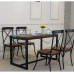 X Cross Back Loft Metal Chair X Cross Back Loft Metal Chair