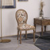 Vintage Leather Cowhide Solid Wood Dining Chairs for American Country Home Use Coffee Restaurant Manicure French Oak Chairs Vintage Leather Cowhide Solid Wood Dining Chairs for American Country Home Use Coffee Restaurant Manicure French Oak Chairs