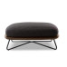 Scandinavian Inspired Patio Lounger Set for Home Hotel Villa with Teak Chair Table and Coffee Table