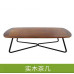 Scandinavian Inspired Patio Lounger Set for Home Hotel Villa with Teak Chair Table and Coffee Table