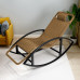 Outdoor Rattan Basket Chair New Chinese Style Rattan Weaving Patio Lounge Chair for Adults Rocking Chair for Sunrooms Courtyard and Balcony Outdoor Rattan Basket Chair New Chinese Style Rattan Weaving Patio Lounge Chair for Adults Rocking Chair for Sunrooms Courtyard and Balcony
