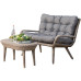 Outdoor Furniture Patio Rattan Chair Sofa Courtyard Villa Living Room Imitation Rattan Sofa Table Chair Combination Modern Sofa Outdoor Furniture Patio Rattan Chair Sofa Courtyard Villa Living Room Imitation Rattan Sofa Table Chair Combination Modern Sofa