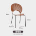 The Ergonomic Vintage White Waxed Wood and Black Chair A Luxurious Sun Chair for the Home