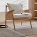 Japanese Style Solid Wood Rattan Weave Sofa Chair Small Apartment Living Room Bedroom Balcony Single Person Casual Chair Japanese Style Solid Wood Rattan Weave Sofa Chair Small Apartment Living Room Bedroom Balcony Single Person Casual Chair