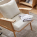 Japanese Style Solid Wood Rattan Weave Sofa Chair Small Apartment Living Room Bedroom Balcony Single Person Casual Chair Japanese Style Solid Wood Rattan Weave Sofa Chair Small Apartment Living Room Bedroom Balcony Single Person Casual Chair