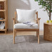 Japanese Style Solid Wood Rattan Weave Sofa Chair Small Apartment Living Room Bedroom Balcony Single Person Casual Chair Japanese Style Solid Wood Rattan Weave Sofa Chair Small Apartment Living Room Bedroom Balcony Single Person Casual Chair