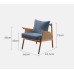 Japanese Style Solid Wood Rattan Weave Sofa Chair Small Apartment Living Room Bedroom Balcony Single Person Casual Chair Japanese Style Solid Wood Rattan Weave Sofa Chair Small Apartment Living Room Bedroom Balcony Single Person Casual Chair
