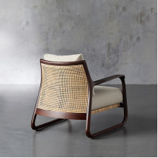 Fujia Sofa Chair Scandinavian Minimalist Modern Designer High End White Waxwood Creative Balcony Boutique Accommodation Living Room Rattan Chair Fujia Sofa Chair Scandinavian Minimalist Modern Designer High End White Waxwood Creative Balcony Boutique Accommodation Living Room Rattan Chair