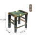Old Style Bamboo Chair Handcrafted Rattan Chair Balcony Bamboo Stool Small Square Stool Low Stool Old Style Bamboo Chair Handcrafted Rattan Chair Balcony Bamboo Stool Small Square Stool Low Stool