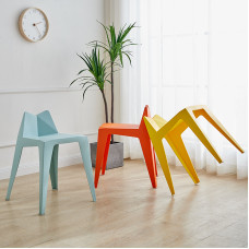 Creative Nordic Dining Chair Modern Minimalist Living Room Backrest Table Chair Home Plastic Chair Thickened Creative Nordic Dining Chair Modern Minimalist Living Room Backrest Table Chair Home Plastic Chair Thickened