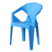 Outdoor Plastic Chair Stackable Armrest Chair Plus Thick Bench Home Leisure Dining Chair Snack Chair