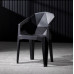 Outdoor Plastic Chair Stackable Armrest Chair Plus Thick Bench Home Leisure Dining Chair Snack Chair