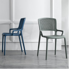 Nordic Plastic Chair Armrest Modern Simple Economical Indoor Outdoor Extra Thick Adult Dining Chair Nordic Plastic Chair Armrest Modern Simple Economical Indoor Outdoor Extra Thick Adult Dining Chair