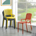 Nordic Plastic Chair Armrest Modern Simple Economical Indoor Outdoor Extra Thick Adult Dining Chair