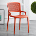 Nordic Plastic Chair Armrest Modern Simple Economical Indoor Outdoor Extra Thick Adult Dining Chair