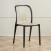 Nordic Plastic Chair Back Modern Simple Adult Dining Stackable Thick Home Table Chair Nordic Plastic Chair Back Modern Simple Adult Dining Stackable Thick Home Table Chair
