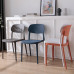Modern Minimalist Stackable Dining Chairs for Home with Thick Plastic Backrests Modern Minimalist Stackable Dining Chairs for Home with Thick Plastic Backrests