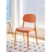 Modern Minimalist Stackable Dining Chairs for Home with Thick Plastic Backrests Modern Minimalist Stackable Dining Chairs for Home with Thick Plastic Backrests