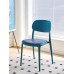 Modern Minimalist Stackable Dining Chairs for Home with Thick Plastic Backrests Modern Minimalist Stackable Dining Chairs for Home with Thick Plastic Backrests