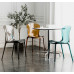 Nordic Creative Dining Chair Home Living Acrylic Makeup Chair Casual Minimalistic Transparent Plastic Backrest Chair Nordic Creative Dining Chair Home Living Acrylic Makeup Chair Casual Minimalistic Transparent Plastic Backrest Chair
