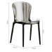 Nordic Creative Dining Chair Home Living Acrylic Makeup Chair Casual Minimalistic Transparent Plastic Backrest Chair Nordic Creative Dining Chair Home Living Acrylic Makeup Chair Casual Minimalistic Transparent Plastic Backrest Chair