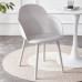 Nordic Plastic Chair Back Dining Chair Home Simplicity Luxury Vanity Table Chair Negotiation Stool Nordic Plastic Chair Back Dining Chair Home Simplicity Luxury Vanity Table Chair Negotiation Stool
