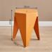 Home Plastic Stacking Nordic Round Thick Jellied Modern Dining Table Chair High Bench Home Plastic Stacking Nordic Round Thick Jellied Modern Dining Table Chair High Bench