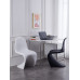 Transparent Plastic Dining Chair Nordic Home Simple Modern Backrest Chair Makeup Stool Transparent Plastic Dining Chair Nordic Home Simple Modern Backrest Chair Makeup Stool