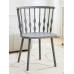 Modern minimalistic dining room chairs conversation French Windsor plastic thick creative cream style chairs Modern minimalistic dining room chairs conversation French Windsor plastic thick creative cream style chairs