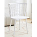 Modern minimalistic dining room chairs conversation French Windsor plastic thick creative cream style chairs Modern minimalistic dining room chairs conversation French Windsor plastic thick creative cream style chairs
