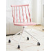 Modern minimalistic dining room chairs conversation French Windsor plastic thick creative cream style chairs Modern minimalistic dining room chairs conversation French Windsor plastic thick creative cream style chairs