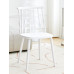 Modern minimalistic dining room chairs conversation French Windsor plastic thick creative cream style chairs Modern minimalistic dining room chairs conversation French Windsor plastic thick creative cream style chairs