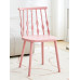 Modern minimalistic dining room chairs conversation French Windsor plastic thick creative cream style chairs Modern minimalistic dining room chairs conversation French Windsor plastic thick creative cream style chairs