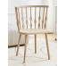 Modern minimalistic dining room chairs conversation French Windsor plastic thick creative cream style chairs Modern minimalistic dining room chairs conversation French Windsor plastic thick creative cream style chairs