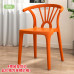 Home Plastic Horn Chairs Simple Modern Office Desk Chairs Back Thickened Dining Chairs Nordic Makeup Chairs