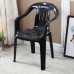 Thick Plastic Backrest Chair Dining Table Chair Stool Simple Armchair Beach Chair Home Adult Dining Chair