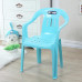 Thick Plastic Backrest Chair Dining Table Chair Stool Simple Armchair Beach Chair Home Adult Dining Chair