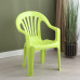 Thick Plastic Backrest Chair Dining Table Chair Stool Simple Armchair Beach Chair Home Adult Dining Chair